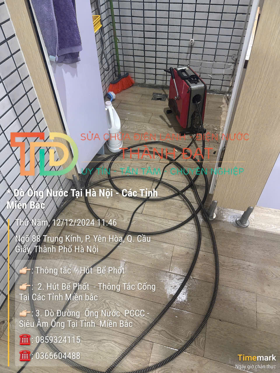 Thông tắc cống ở Cầu Giấy Hà Nội gần đây uy tín, giá rẻ, triệt để 100%