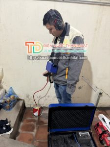 Dịch vụ siêu âm rò rỉ nước, dò ống nước bể chuyên nghiệp