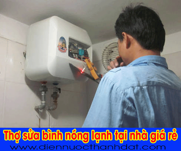 Thợ sửa bình nóng lạnh tại nhà