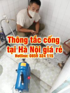 Thông tắc cống giá rẻ