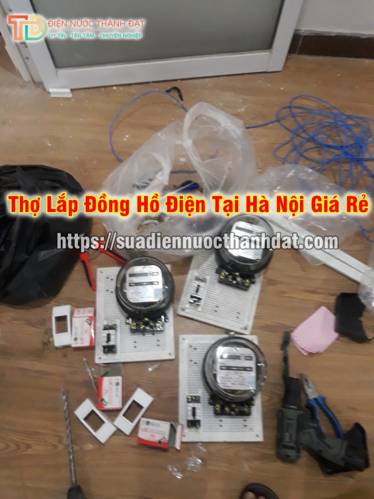 Thợ lắp đặt đồng hồ điện giá rẻ