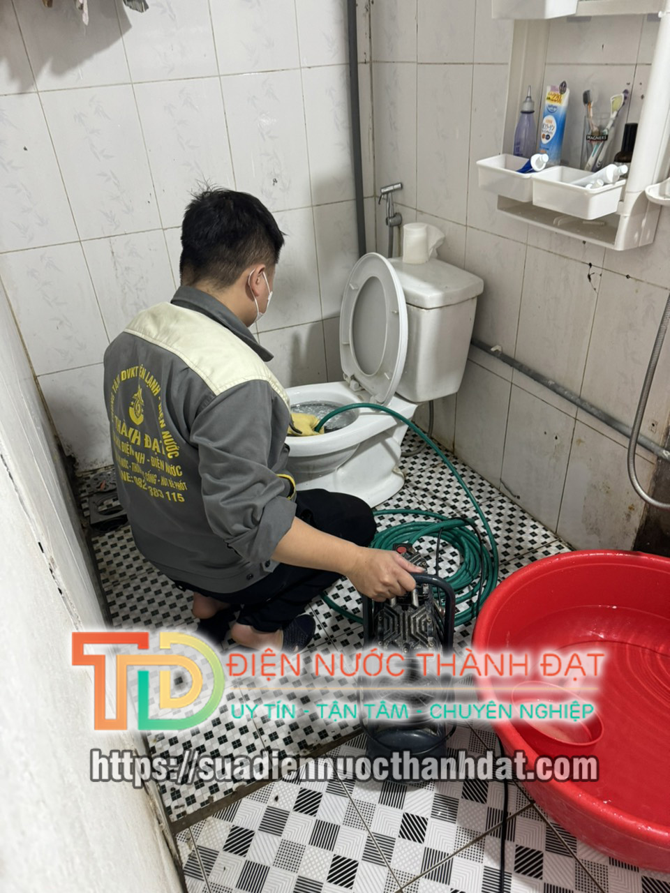 Dịch vụ thông nghẹt bồn cầu tại Nam Định uy tín, chuyên nghiệp 