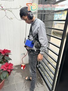 Dịch vụ Siêu âm rò rỉ nước, dò ống nước rò rỉ chuyên nghiệp
