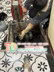 Dịch vụ thông tắc cống nghẹt giá rẻ, uy tín