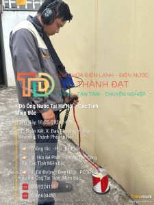 Dịch vụ dò tìm, siêu âm rò rỉ nước ở Đan Phượng, Hà Nội