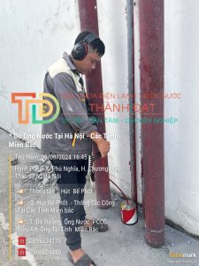 Siêu âm - Dò tìm rò rỉ đường ống cấp nước chữa cháy (PCCC) chuyên nghiệp, hiệu quả