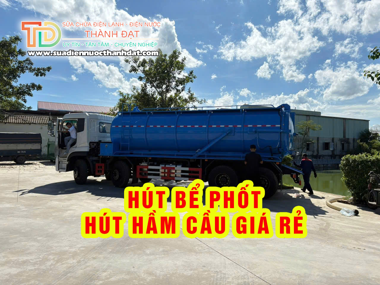 Dịch Vụ Hút Hầm Vệ Sinh, Hầm Cầu, Bể Phốt Giá Rẻ Ở Thanh Hóa