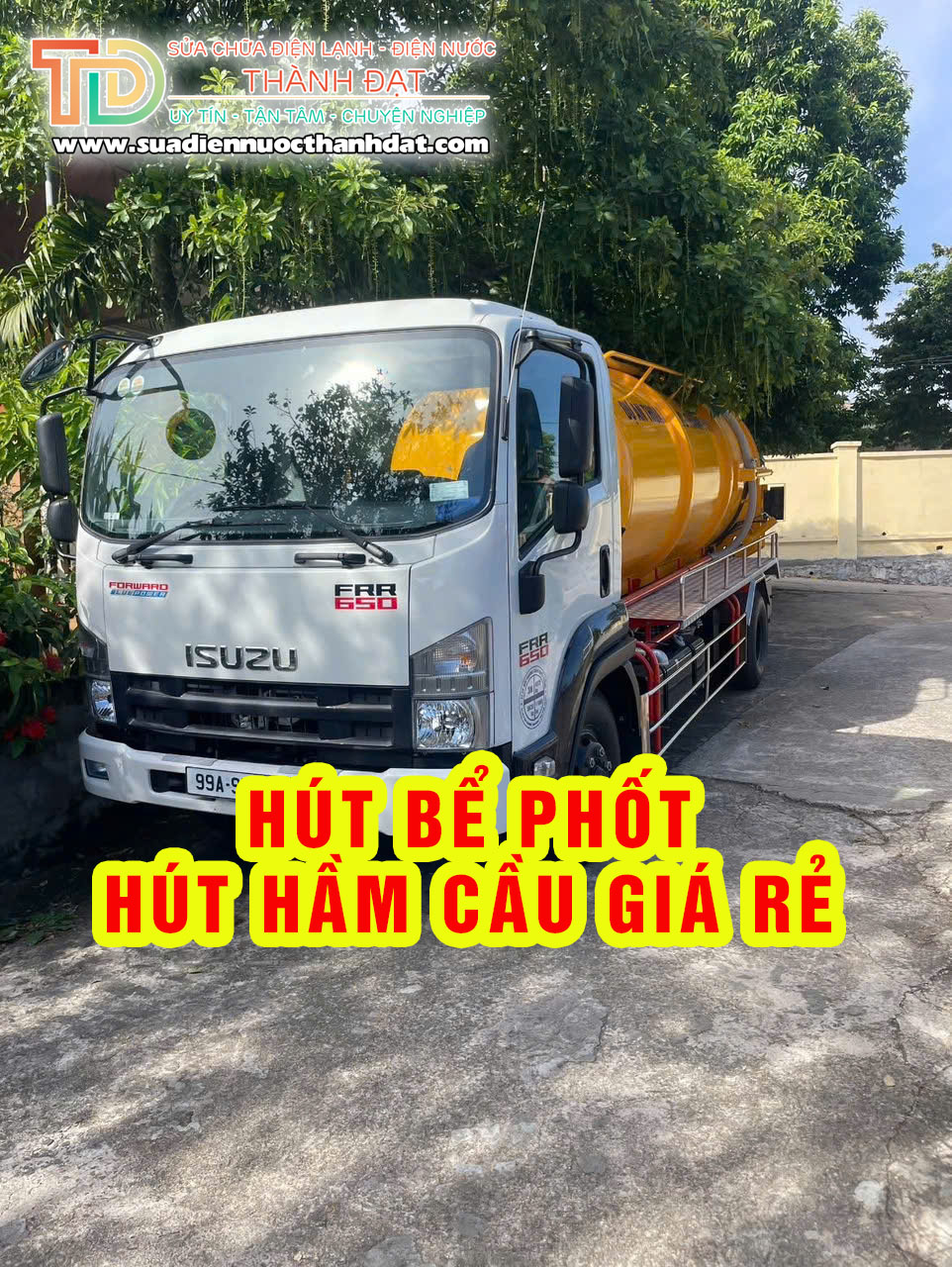 Dịch Vụ Hút Hầm Vệ Sinh, Hầm Cầu, Bể Phốt Giá Rẻ Ở Hà Nam