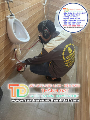 Công ty siêu âm dò tìm sửa chữa rò rỉ nước Thành Đạt