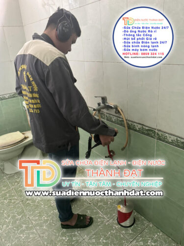 Công ty siêu âm dò tìm sửa chữa rò rỉ nước Thành Đạt