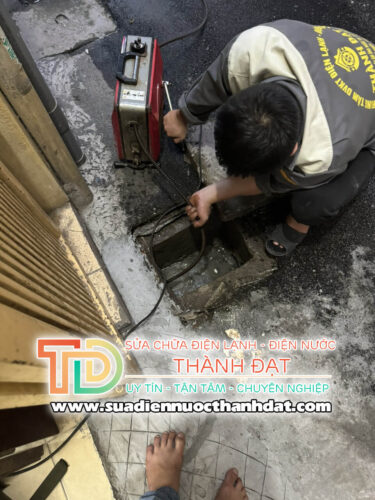 Dịch vụ thông tắc cống Thành Đạt